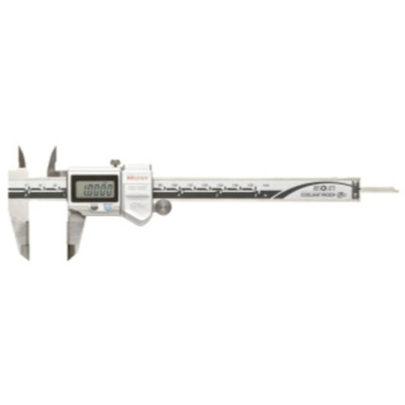 Mitutoyo Absolute Coolant Proof Electronic Caliper, 0-6 w/ Carbide Tipped Jaws - 500-737-20